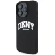 DKNY dėklas iPhone 16 Pro telefonui su MagSafe, juodas