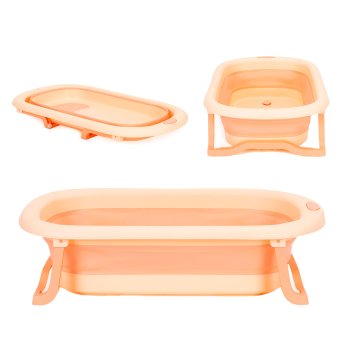 Sulankstoma kūdikių vonelė Ecotoys, rožinė