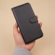 TFO Smart Classic atverčiamasis dėklas Huawei P30 Lite telefonui, juodas