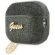 Guess 4G Glitter Flake dėklas, skirtas AirPods Pro 2, chaki