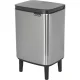 Brabantia Bo Hi šiukšliadėžė 7 l, matinis plienas