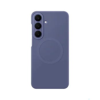 Silikoninis dėklas Samsung Galaxy S26 FE Samsung Silicone Magnet Case EF-ES741CLE su MagSafe, violetinis