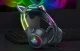 Laidinės žaidimų ausinės ONIKUMA X15 PRO su katės ausimis ir RGB, juodos