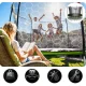 Neo-Sport Garden Trampoline 183 cm with Internal Net and Ladder