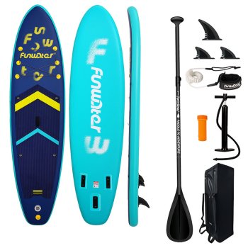 Pripučiama SUP irklentė FunWater SUPFW71A 350cm, tamsiai mėlyna