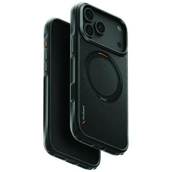 Dėklas Uniq Keva Mov Magclick Charging Case iPhone 18 Pro Max / 17 Pro Max, juodas