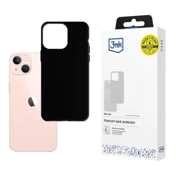 „3mk Matt Case“ dėklas „iPhone 14 Plus“ telefonui, juodas