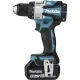 Akumuliatorinis gręžtuvas-suktuvas Makita DDF489RTJ 18V LXT 2x 5.0 Ah Makpac
