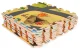 Ecotoys Foam Puzzle Play Mat Safari 9 Pieces 93x93 cm