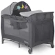 Ricokids RK-242 kelioninė lovelė su čiužiniu ir krepšiu, 125x65x78 cm, antracito