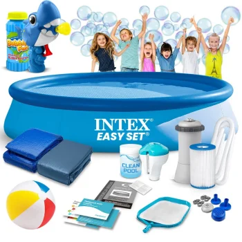 Inflatable Garden Pool Intex 28132, 366 x 76 cm with Filter Pump