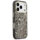 „Guess Python Pattern MagSafe“ dėklas, skirtas „iPhone 17 Pro Max“, rudas