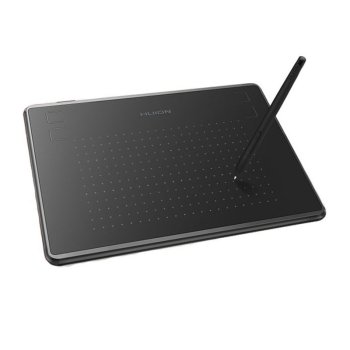 Grafinė planšetė Huion Inspiroy H430P, juoda