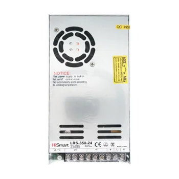 Maitinimo šaltinis 24V 14.6A 350W 1U su ventiliatoriumi