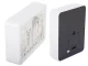 3D popierinių karpinių naktinė lemputė su USB, balta
