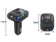 Car fm mp3/wma transmitter 2xUSB + USB c bluetooth 5.3 LED qc 3.0