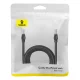 Baseus High Speed ​​Cat 5 RJ-45 1000Mb/s Ethernet cable 8m round - black