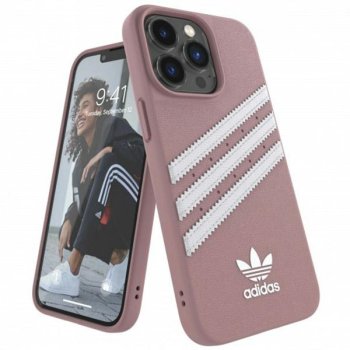 Adidas iPhone 13 / 13 Pro dėklas OR Molded Case PU, rožinis
