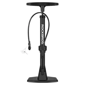 Rockbros 42510001001 pastatoma dviračių pompa, juoda