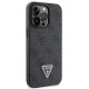 Guess dėklas iPhone 13 / 13 Pro Crossbody 4G Metal Logo, juodas