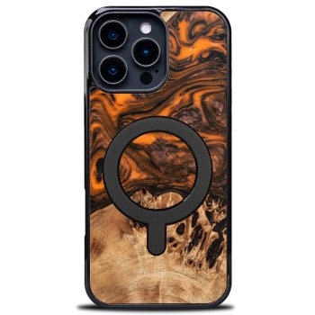 Bewood Unique dėklas, skirtas iPhone 16 Pro Max, su MagSafe, oranžinis