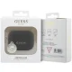 Guess AirPods Pro 2 dėklas Fixed Glitter Heart Diamond Charm, juodas