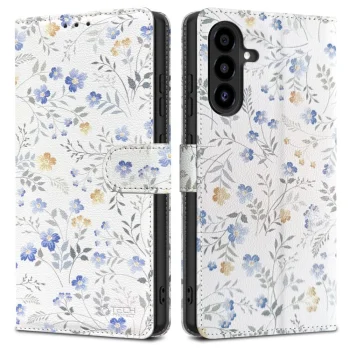 Tech-Protect atverčiamasis dėklas Samsung Galaxy A26 5G / A17, Daisies with Leaves