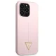 Guess Silicone Triangle dėklas iPhone 13 Pro Max, violetinis