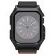 Spigen Lite Fit PRO dirželis skirtas Apple Watch 10 42mm, juodas