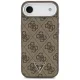 Guess 4G Triangle Logo MagSafe dėklas, skirtas iPhone Air, rudas