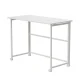Maclean Folding Desk, White, Mobile, 100x50cm