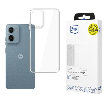 3mk Clear Case dėklas Motorola Moto G05 / E15 G4, skaidrus