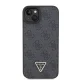 \"Guess\" dėklas \"iPhone 15 Plus\" telefonui \"Crossbody 4G Metal Logo\", juodas