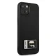 Karl Lagerfeld Ikonik Patch dėklas, skirtas iPhone 13 mini, juodas