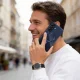 Tech-Protect MagFlex MagSafe dėklas telefonui Samsung Galaxy A57 5G, skaidrus mėlynas