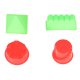Sand Toy Set with Molds and Shovel, 28 Pieces