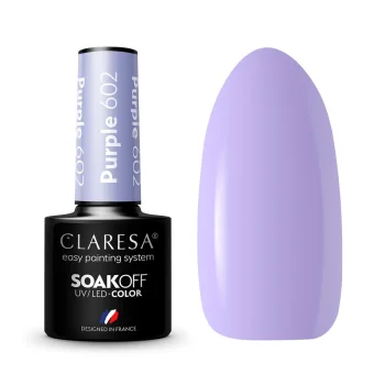 Claresa Gel Polish Purple 602, 5g