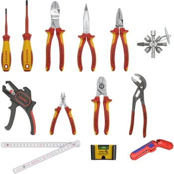 Įrankių komplektas KNIPEX Extension Set Electro 2 00 20 90 V02, 13 dalių