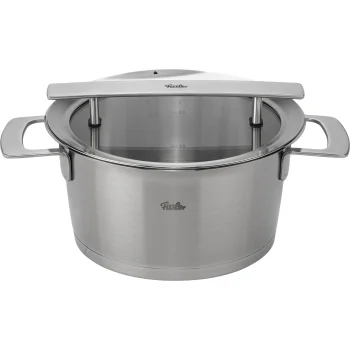 Troškinimo puodas Fissler Phi Collection su stikliniu dangčiu 20 cm, 3,2 l