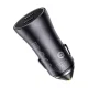 Baseus Golden Contactor Pro car charger 2x USB-C 40W gray (CGJP000013)