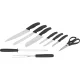 Victorinox Classic 9 dalių peilių komplektas su bloku