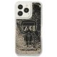 Karl Lagerfeld Liquid Glitter Gatsby dėklas iPhone 13 Pro / 13, juodas