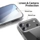 Apsauginis dėklas Tech-Protect FlexAir Hybrid, skirtas iPhone 17 Pro Max, skaidrus
