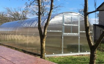 Šiltnamis Klasika 30 (3x10m) su pamatu ir 4mm polikarbonatu