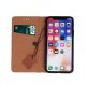 Apple iPhone 15 Pro (6.1\") natūralios odos dėklas, rudas