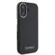 Karl Lagerfeld dėklas iPhone 16 telefonui, FW Metal Plate MagSafe, juodas