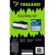 Trizand tinklinio ir badmintono tinklas su krepšiu, 9.5x1m, juodas