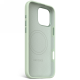 Decoded AntiMicrobial Silicone Stacks dėklas su MagSafe iPhone 16 Pro Max, žalias