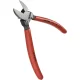 Šoninės kirpimo replės plastikui KNIPEX 72 01 160, 160 mm