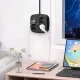 Tech-Protect PCS3X4 ilgintuvas, 3 lizdai, 2x USB-A, 2x USB-C 200 cm, juodas